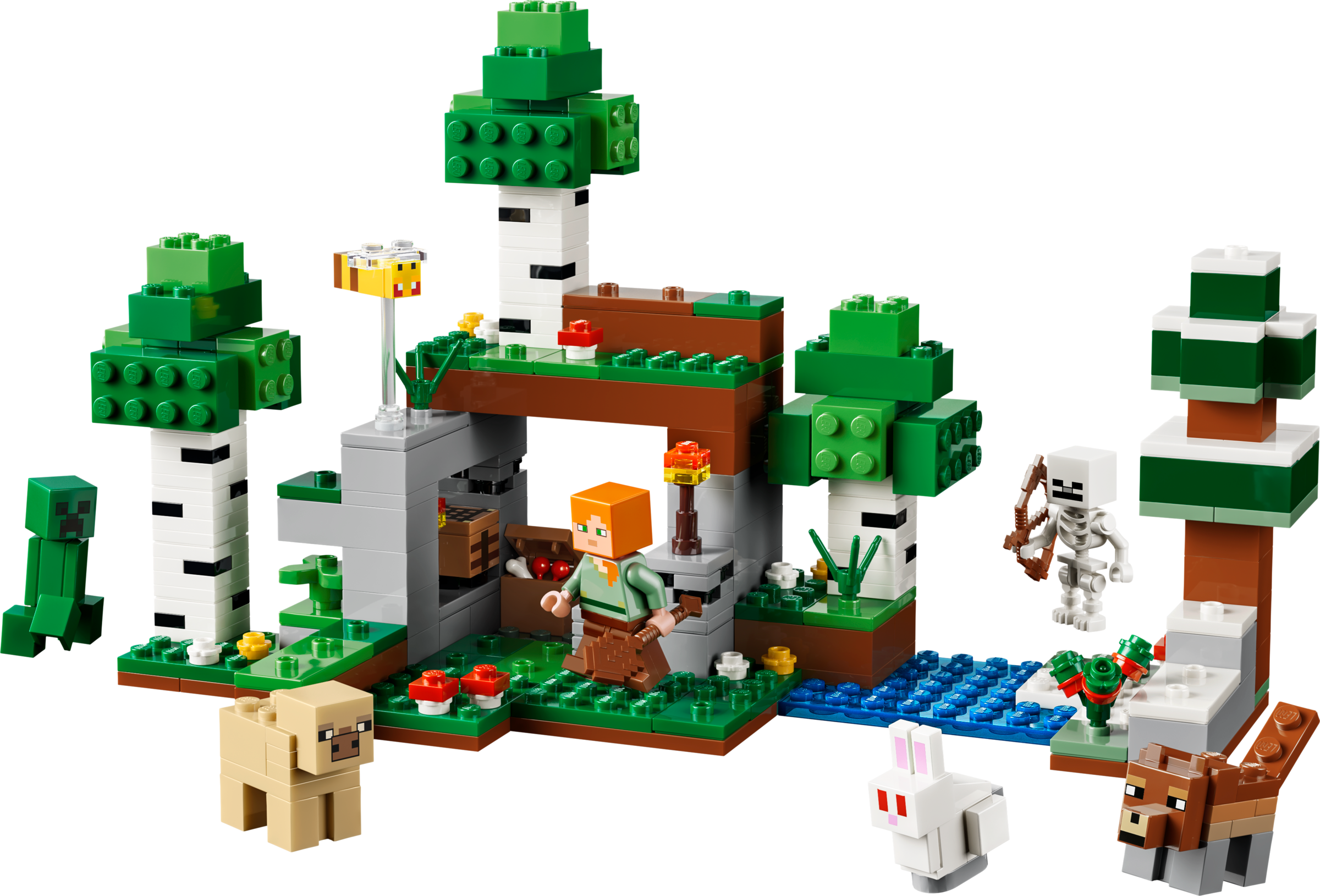 LEGO Minecraft First Night Adventure 21593 Building Set