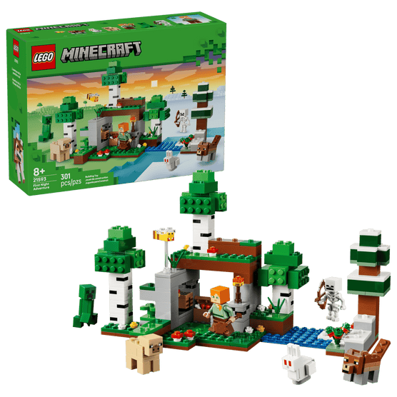 LEGO Minecraft First Night Adventure 21593 Building Set