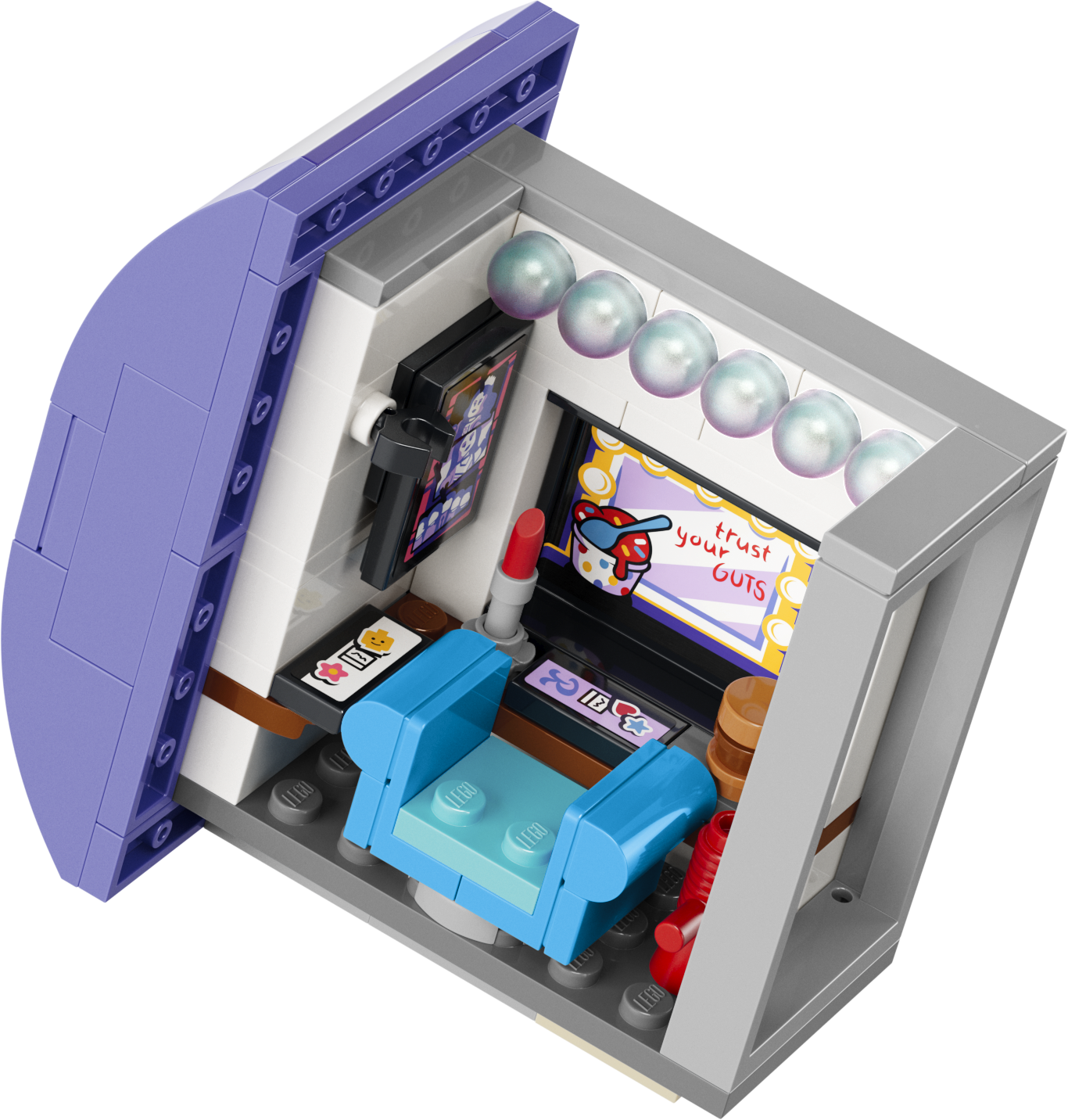 LEGO® Olivia Rodrigo's Dual Guitar Building Kit 1228 Pieces