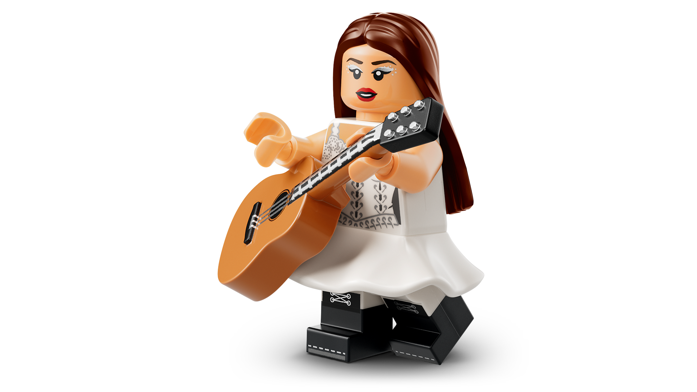 LEGO® Olivia Rodrigo's Dual Guitar Building Kit 1228 Pieces