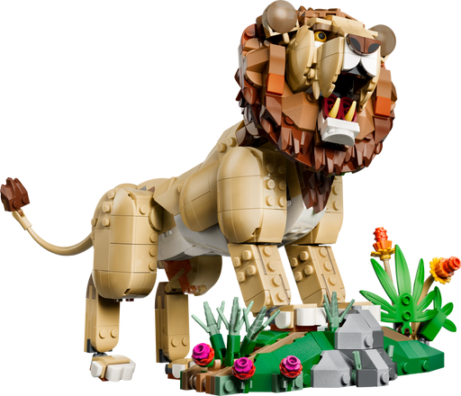 LEGO Creator 3-in-1 Wild Animals Majestic Lion Building Set 31386