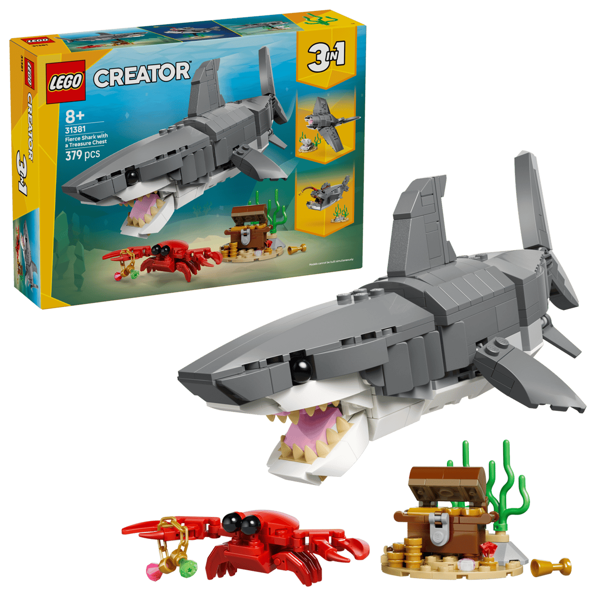 LEGO CREATOR Fierce Shark with a Treasure Chest