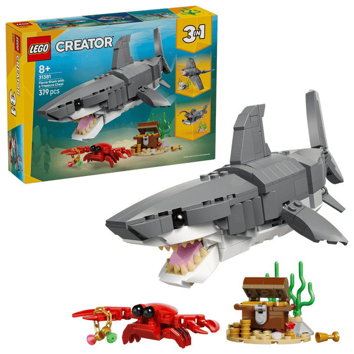 LEGO CREATOR Fierce Shark with a Treasure Chest