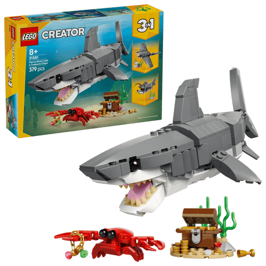 LEGO CREATOR Fierce Shark with a Treasure Chest