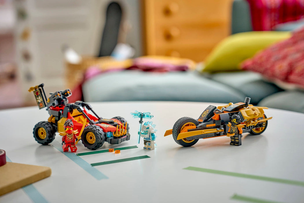 LEGO NINJAGO Kai and Cole's Combiner Vehicles Building Set 71864