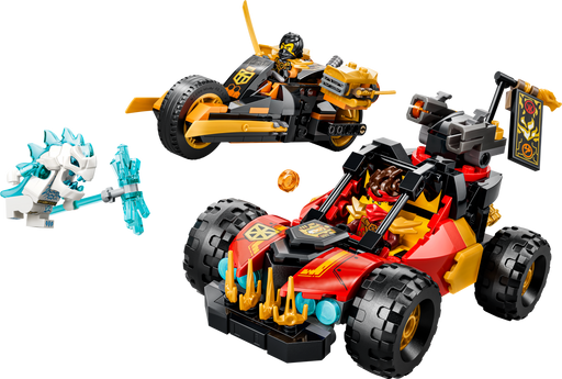 LEGO NINJAGO Kai and Cole's Combiner Vehicles Building Set 71864