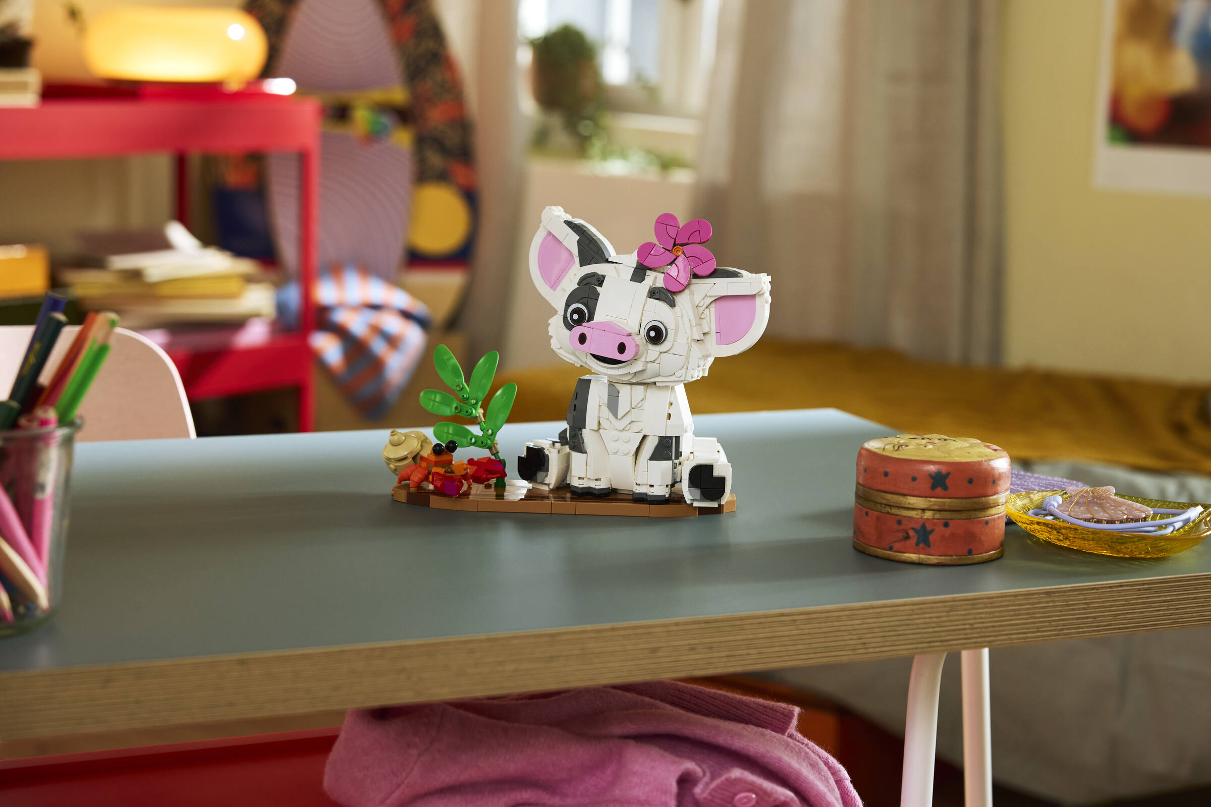 LEGO Disney Pua 43292 Building Set for Moana Fans