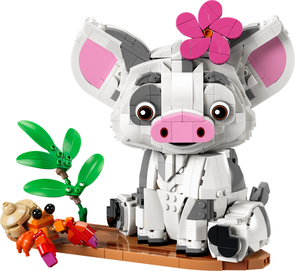 LEGO Disney Pua 43292 Building Set for Moana Fans