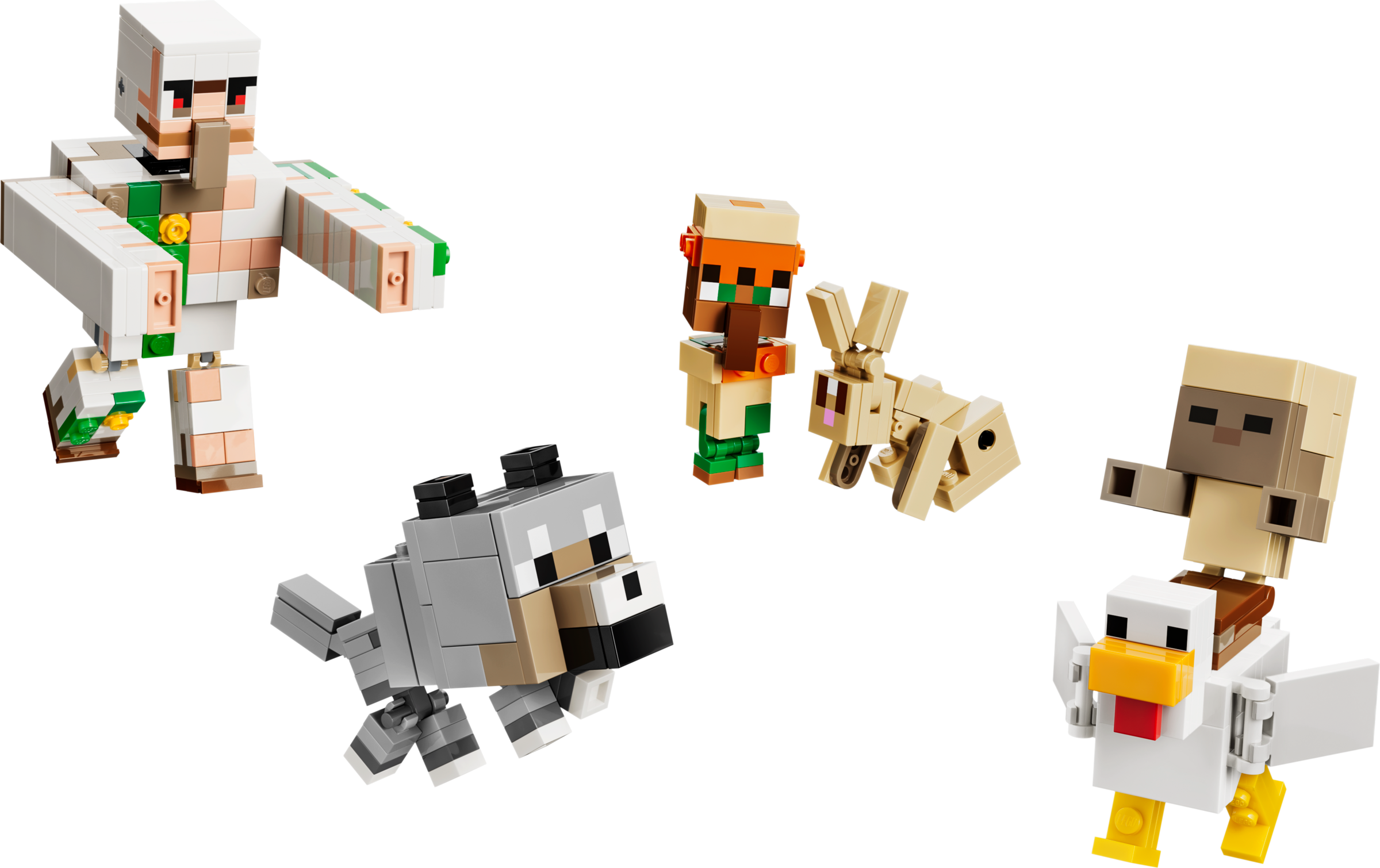 LEGO Minecraft Chicken Jockey Desert Attack Building Kit 21592