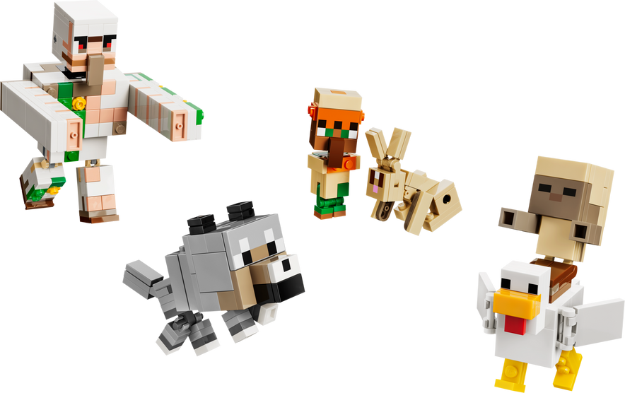LEGO Minecraft Chicken Jockey Desert Attack Building Kit 21592
