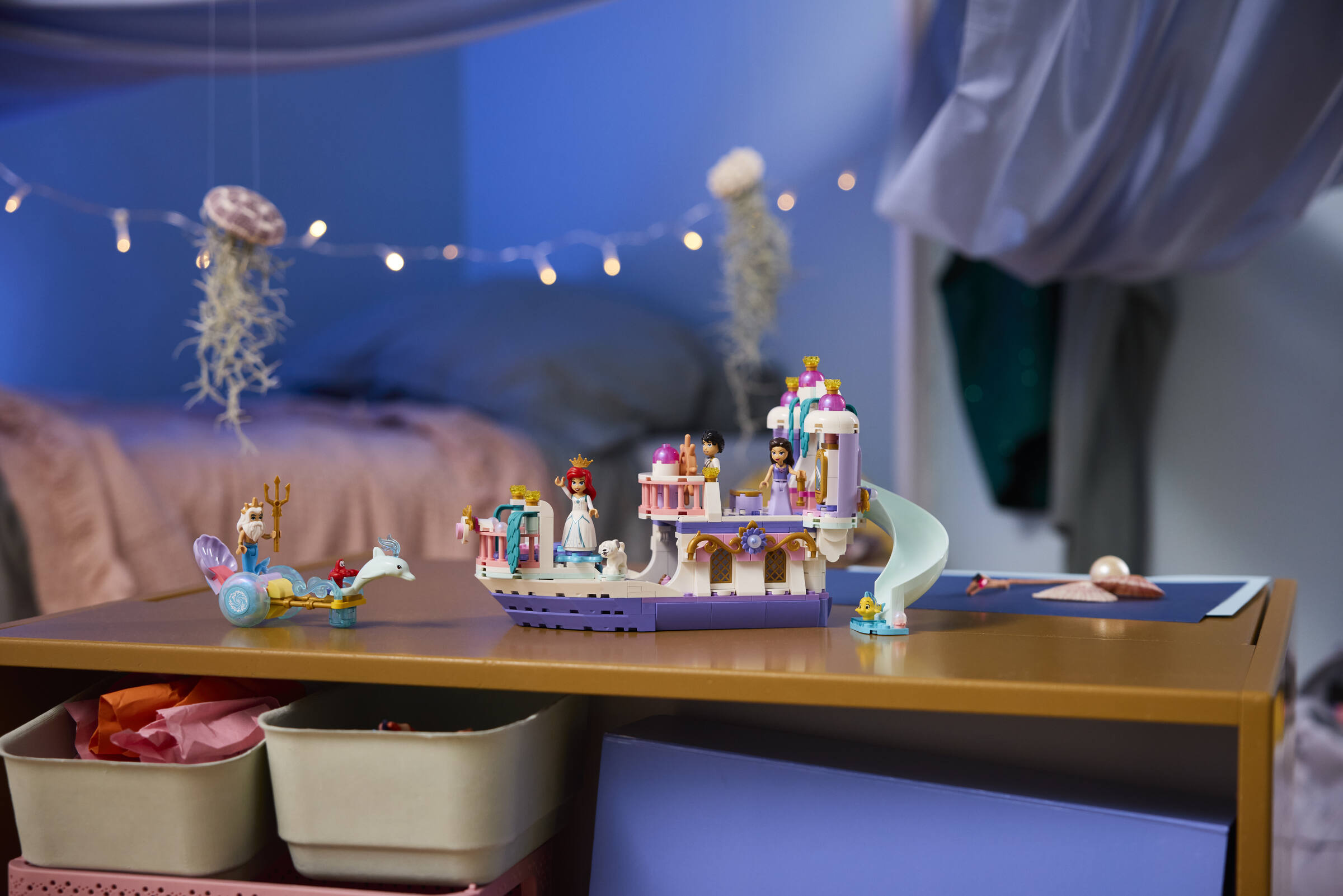 LEGO Disney Ariel's Royal Wedding Boat Building Set 43299