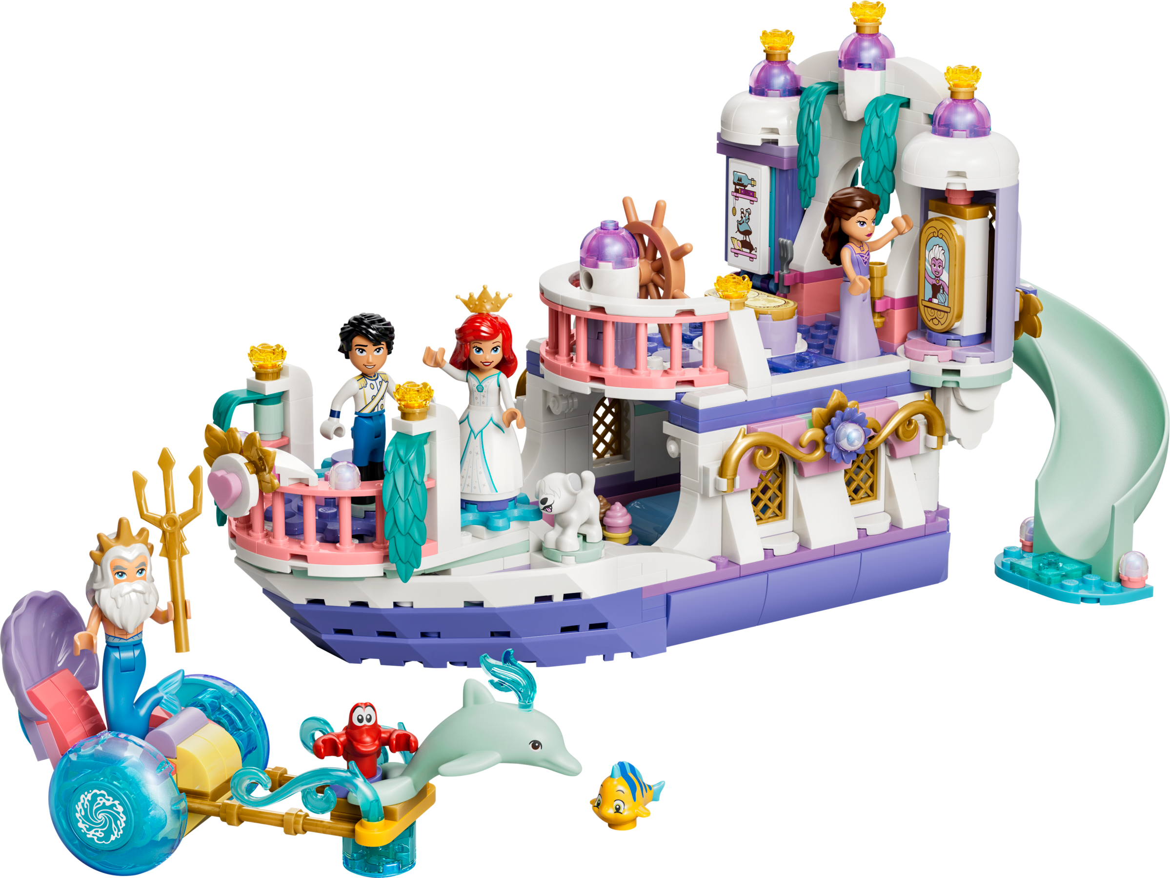 LEGO Disney Ariel's Royal Wedding Boat Building Set 43299