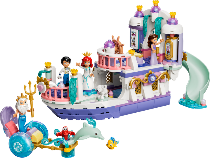 LEGO Disney Ariel's Royal Wedding Boat Building Set 43299