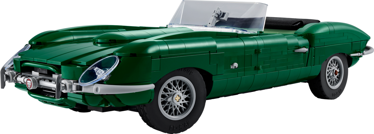 LEGO Icons Jaguar E-Type Model Car Building Kit 1673 Pieces
