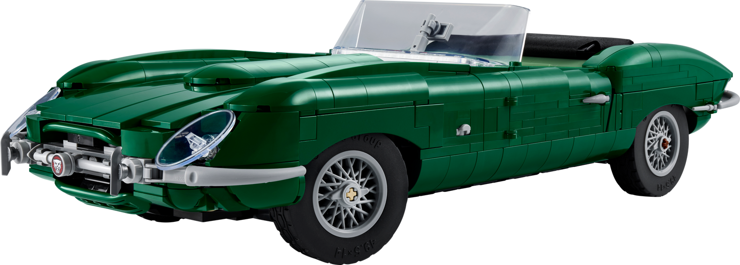 LEGO Icons Jaguar E-Type Model Car Building Kit 1673 Pieces
