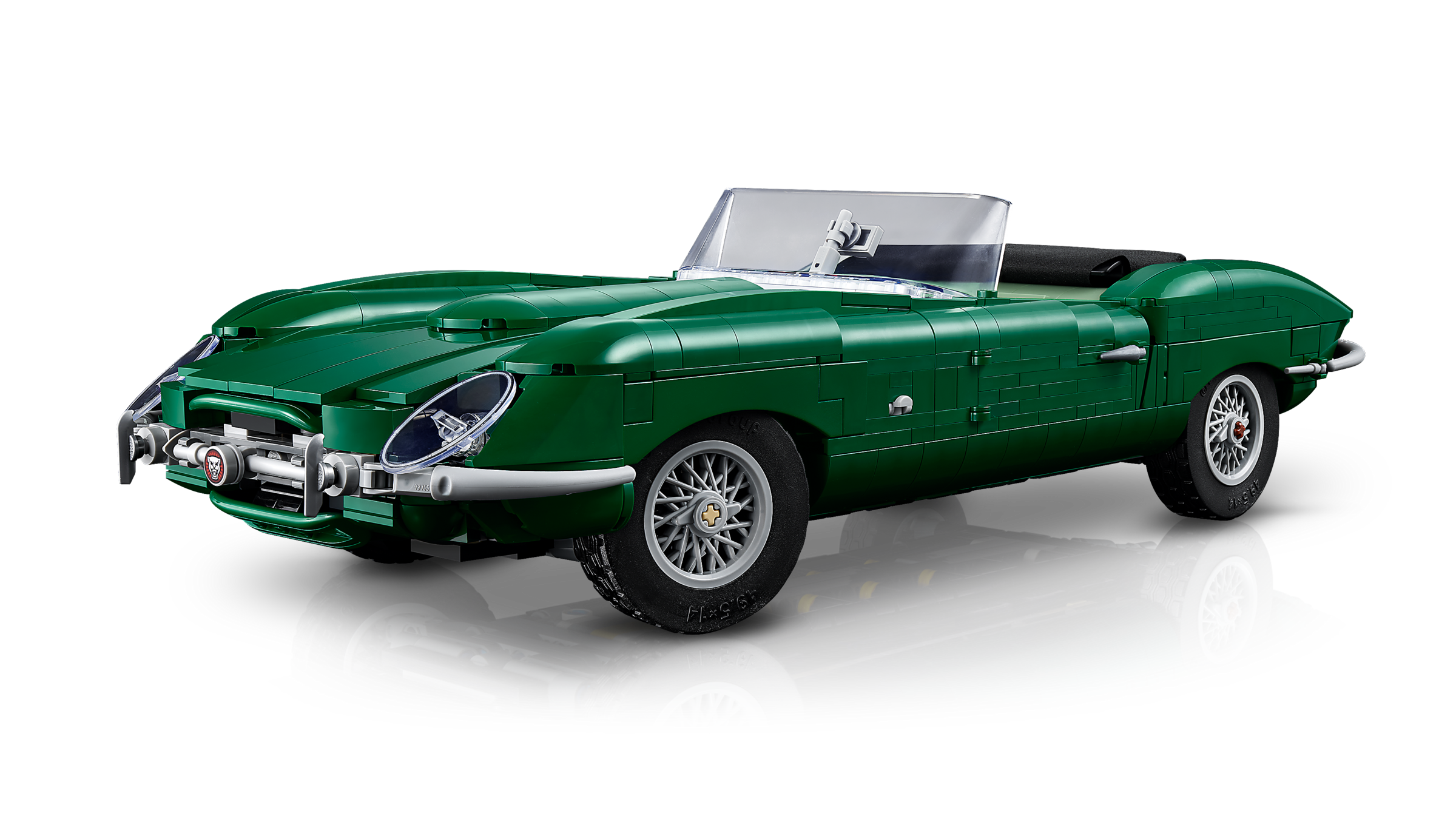 LEGO Icons Jaguar E-Type Model Car Building Kit 1673 Pieces