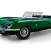 LEGO Icons Jaguar E-Type Model Car Building Kit 1673 Pieces