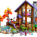 LEGO Friends Cozy Fall Forest Cabin Building Set 42705