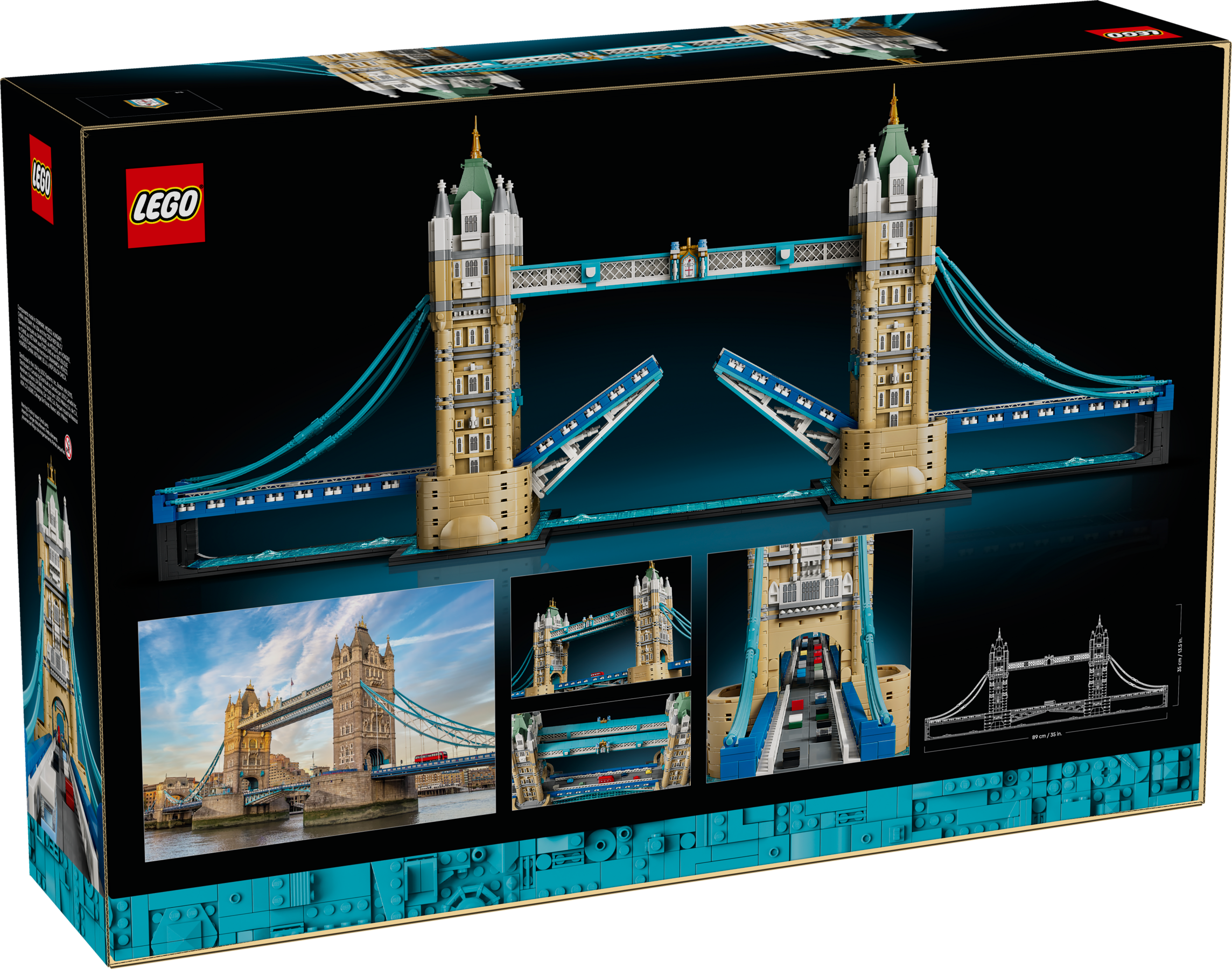 LEGO Architecture Tower Bridge 21067 Building Set for Adults