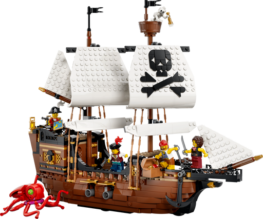 LEGO Creator 3-in-1 Iconic Pirate Ship Building Set 31387