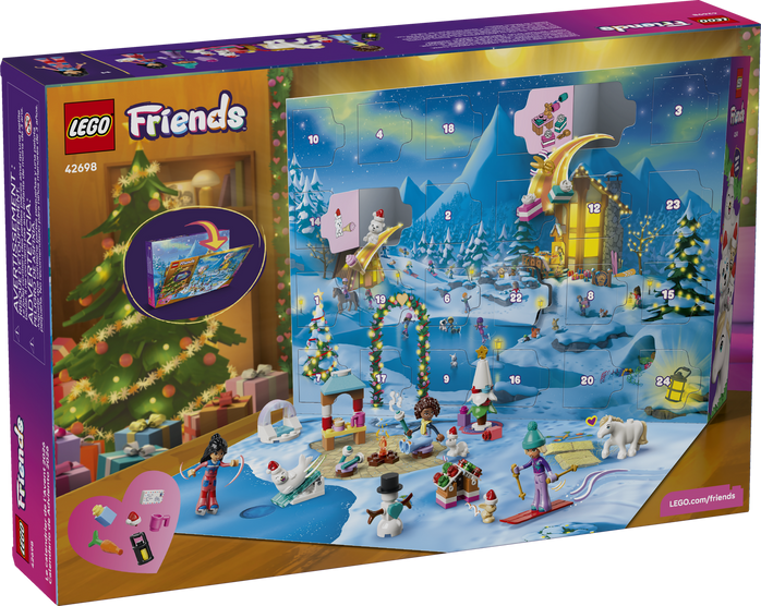 LEGO Friends Advent Calendar 2026 42698 Holiday Building Toy Set