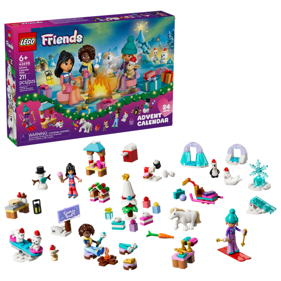 LEGO Friends Advent Calendar 2026 42698 Holiday Building Toy Set