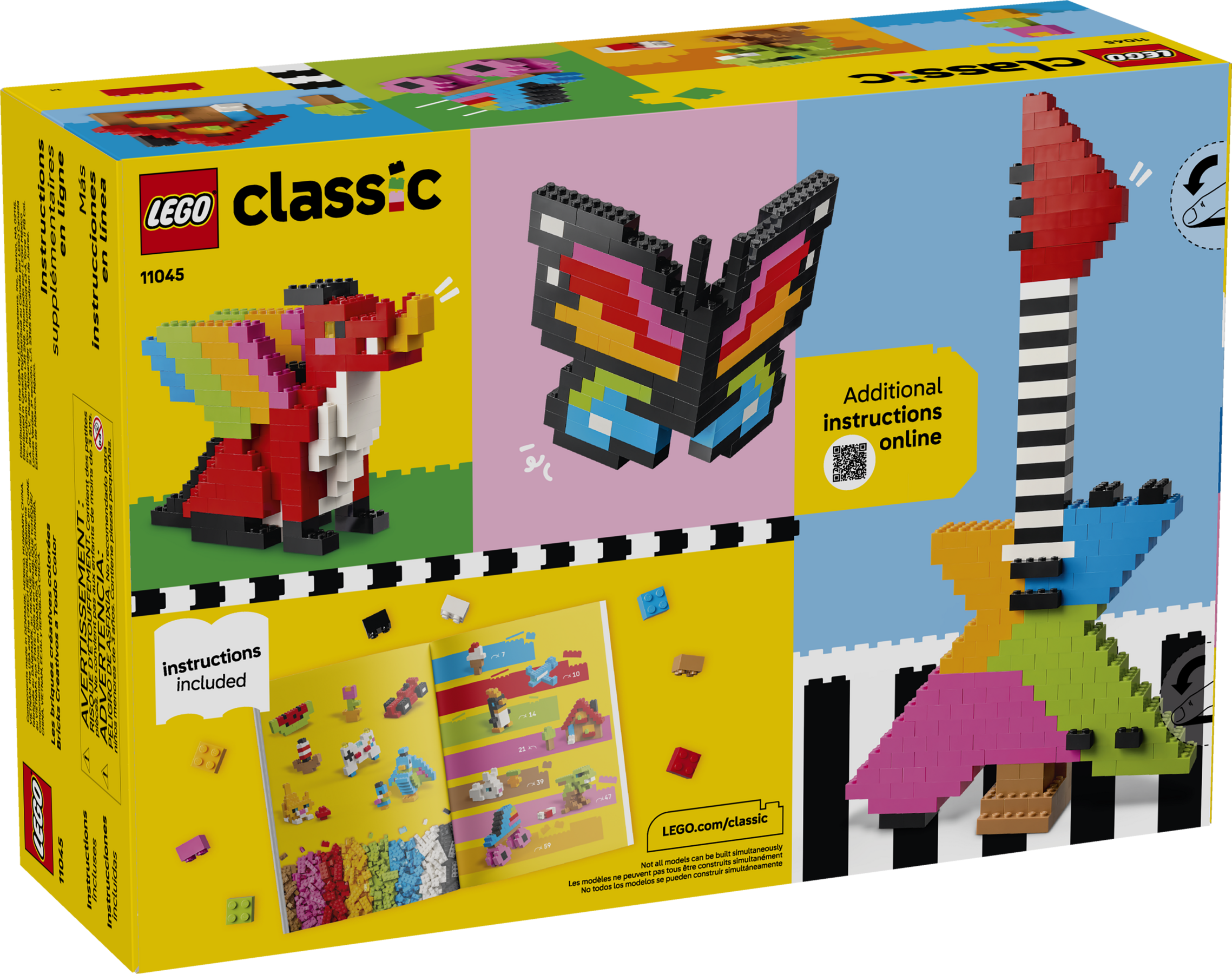 LEGO Classic Creative Colorful Bricks 11045 Building Set