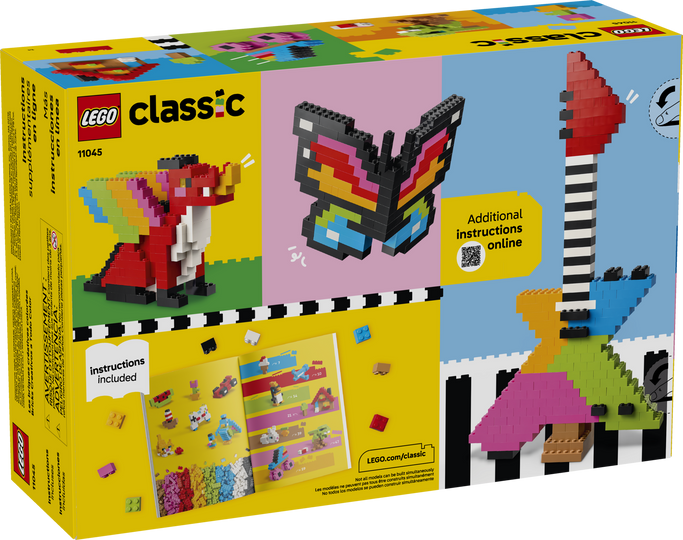 LEGO Classic Creative Colorful Bricks 11045 Building Set