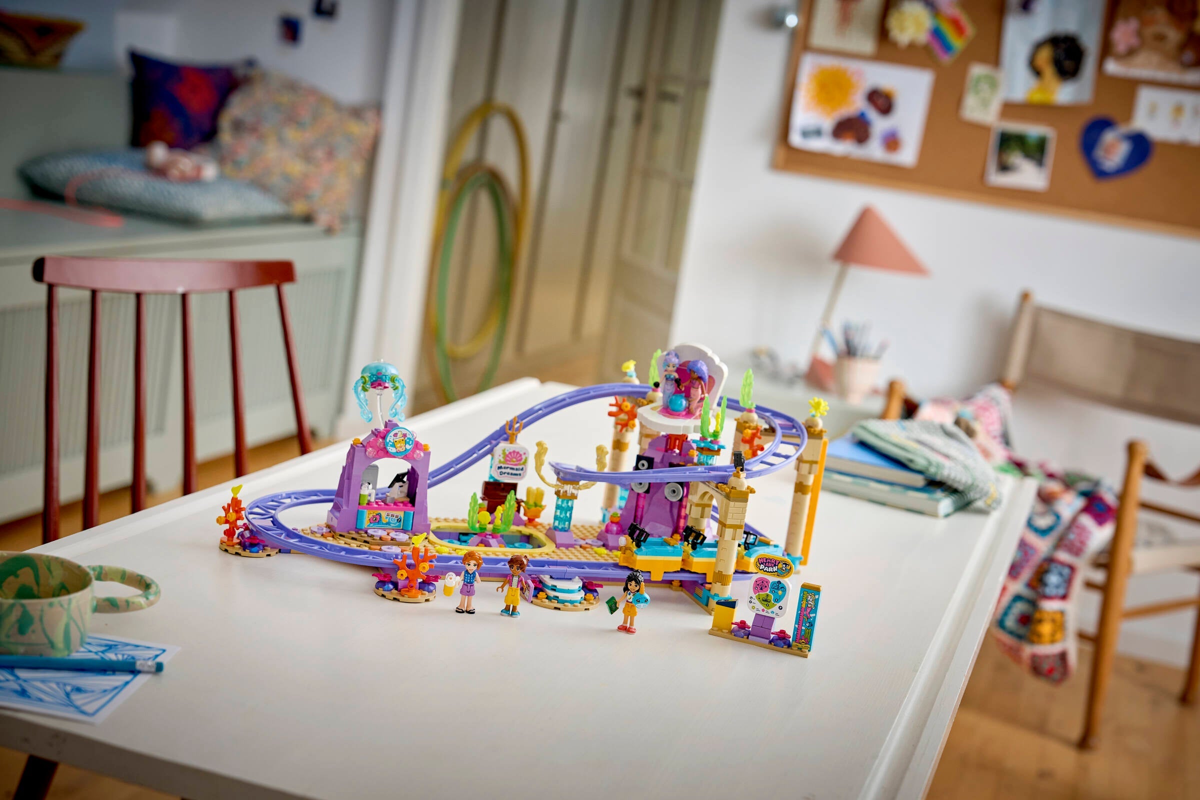 LEGO Friends Mermaid Roller Coaster Ride Building Set 42703