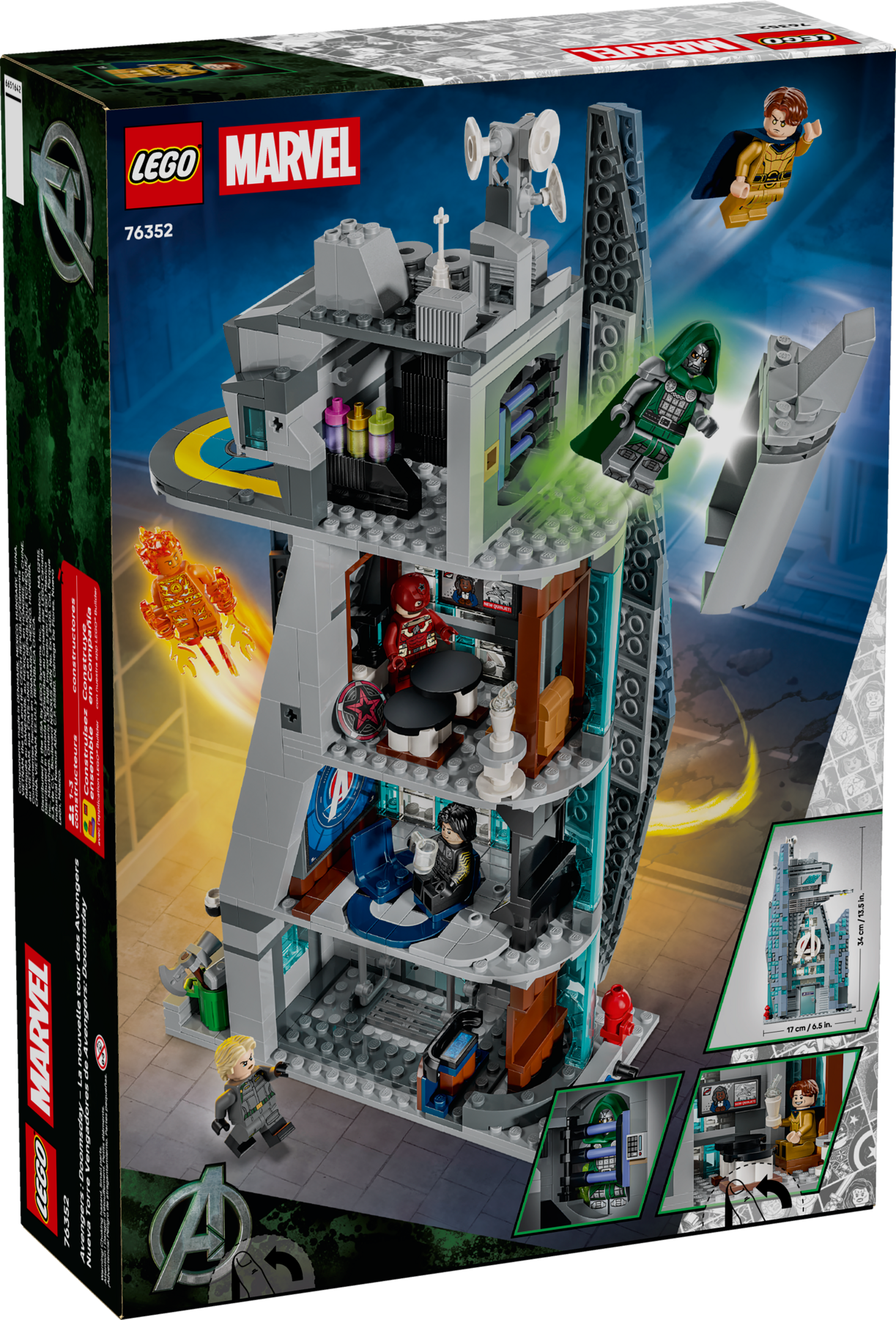 LEGO Marvel Avengers: Doomsday New Avengers Tower 76352 Building Toy