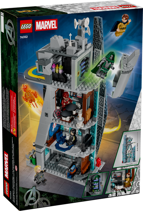 LEGO Marvel Avengers: Doomsday New Avengers Tower 76352 Building Toy