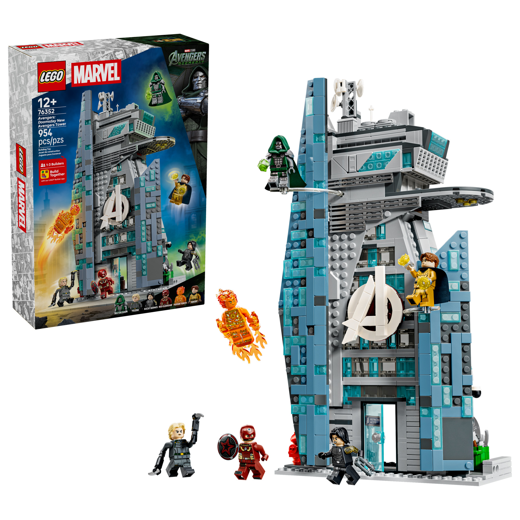 LEGO Marvel Avengers: Doomsday New Avengers Tower 76352 Building Toy