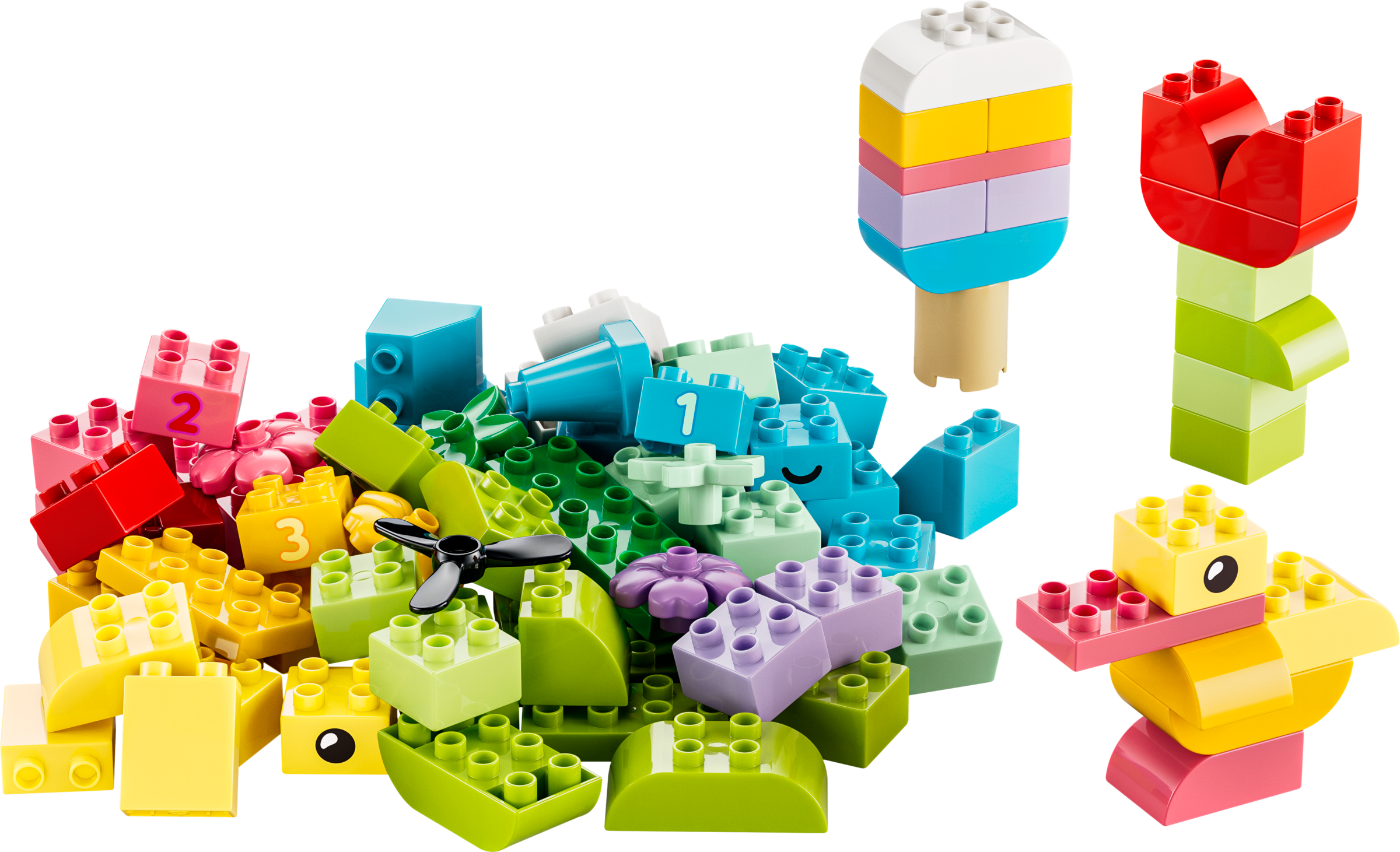LEGO DUPLO Colorful Creative Box Building Set 80 Pieces
