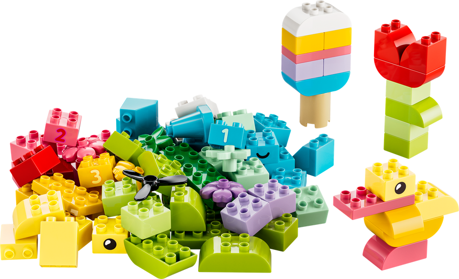 LEGO DUPLO Colorful Creative Box Building Set 80 Pieces
