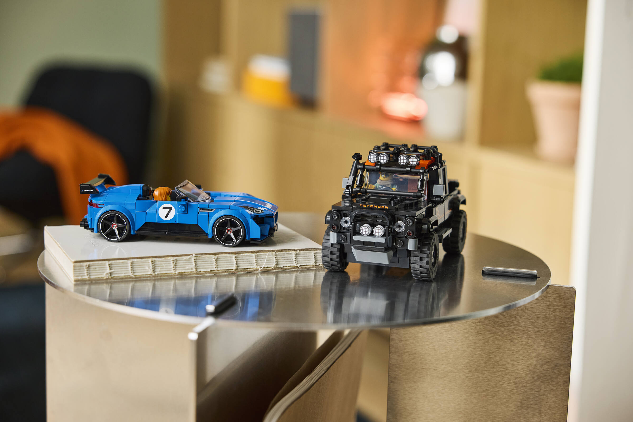 LEGO Speed Champions Jaguar Project 7 & Land Rover Defender 740 Pieces