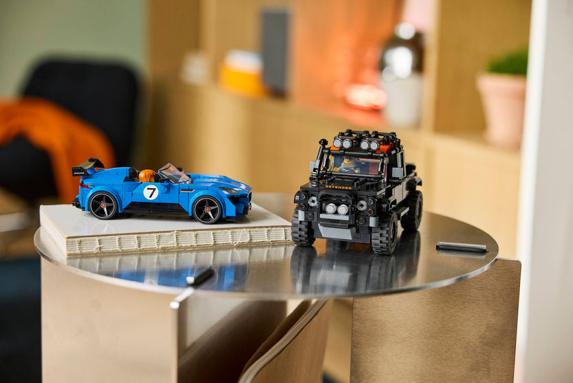 LEGO Speed Champions Jaguar Project 7 & Land Rover Defender 740 Pieces
