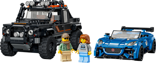 LEGO Speed Champions Jaguar Project 7 & Land Rover Defender 740 Pieces