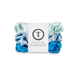 TELETIES Blue My Mind Large Silk Scrunchie