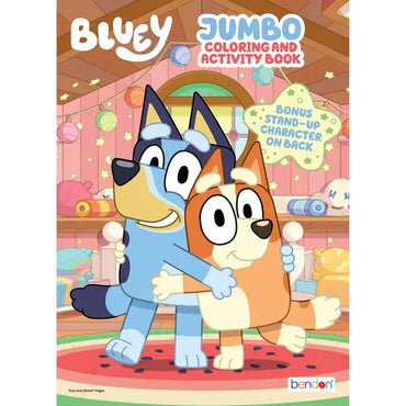 Bluey Jumbo Coloring & Activity Book