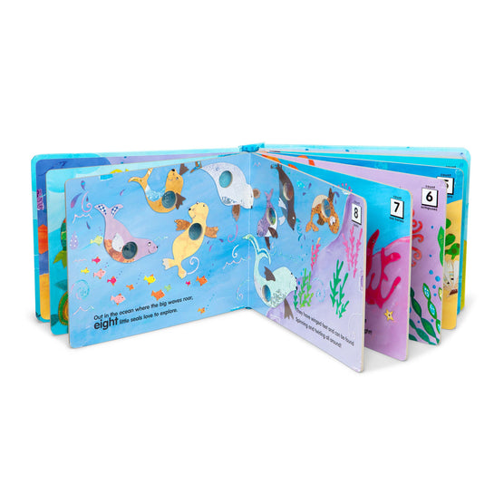 Melissa & Doug Poke-A-Dot 10 Little Monkeys Board Book