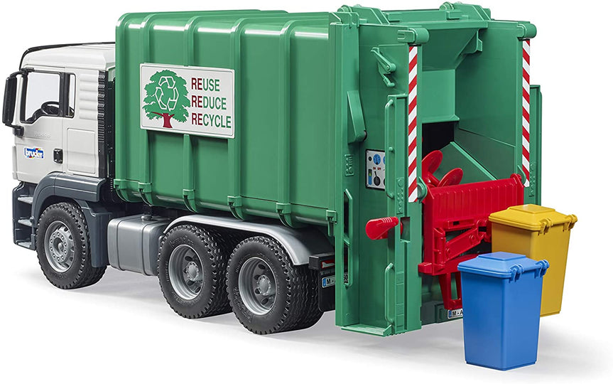 Rear Loading Garbage Truck