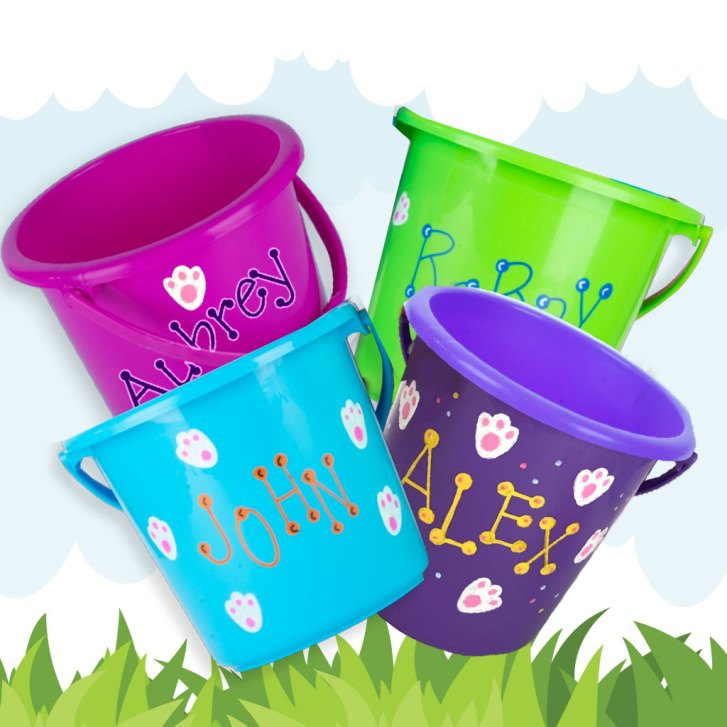 Easter Bucket Colors
