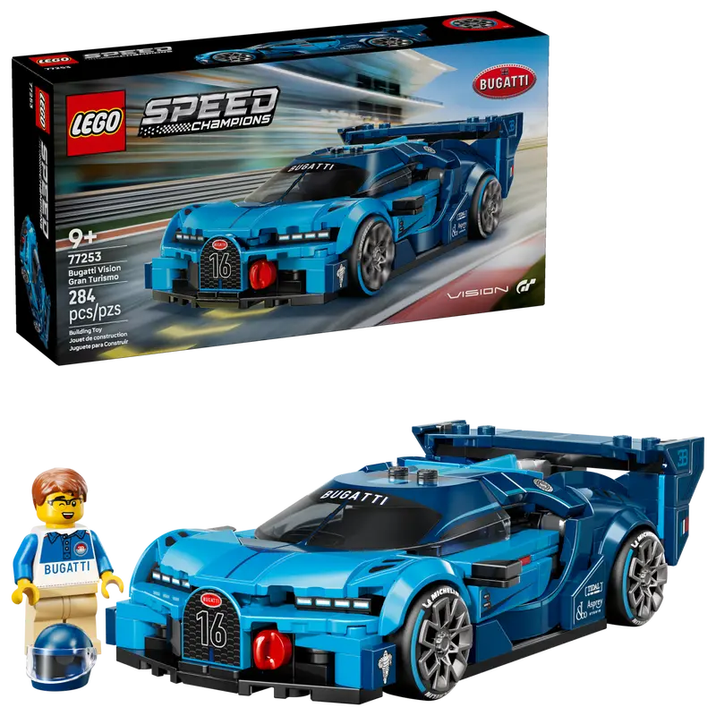 Lego Bugatti Vision GT Hyper Sports Car