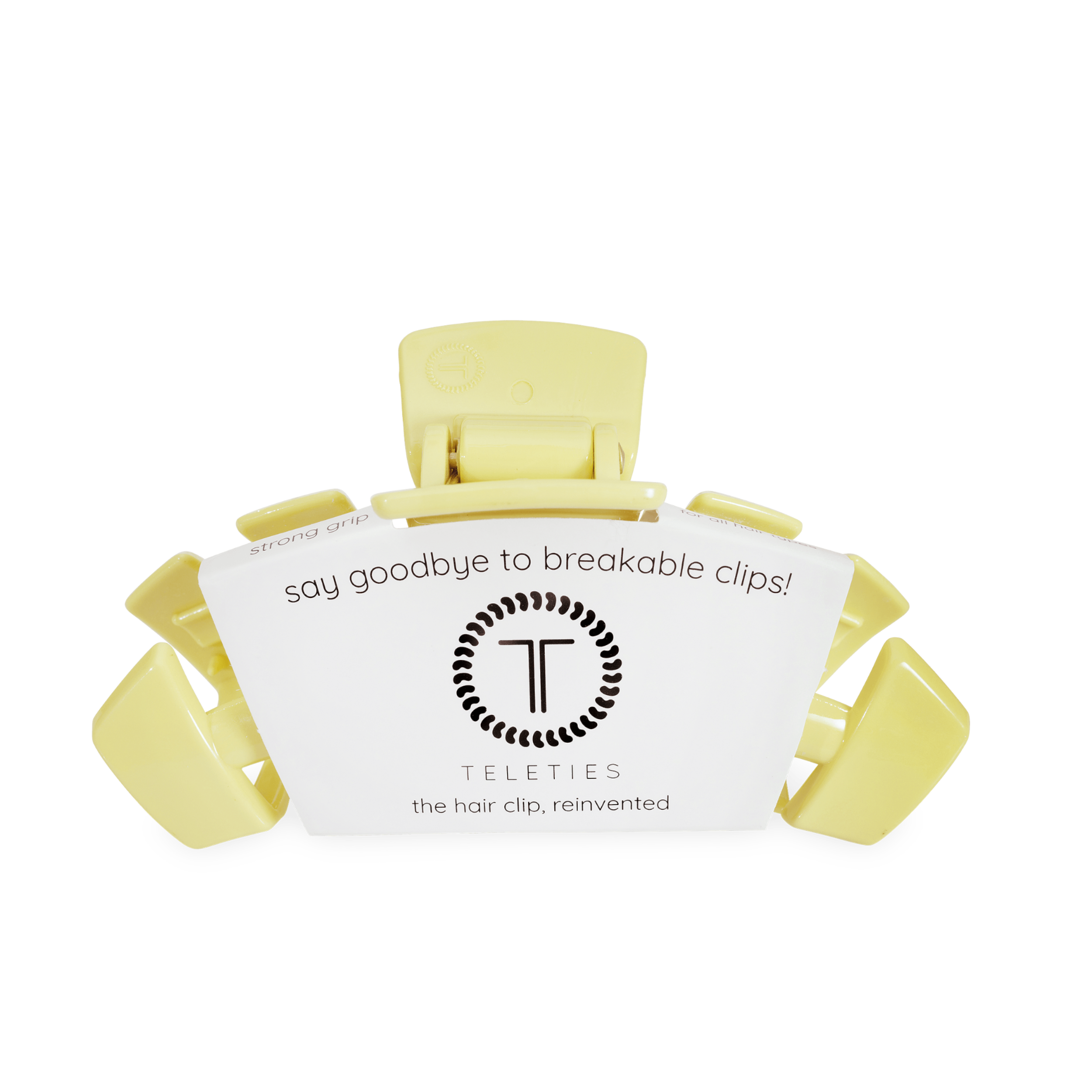 TELETIES Classic Buttercup Large Claw Clip