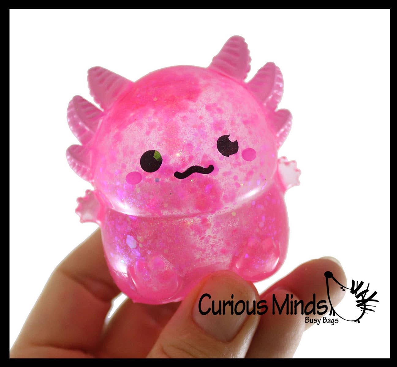Single Axolotl Sugar Ball - Syrup Molasses Thick Glue/Gel Stress