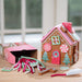 Melissa & Doug Wooden Gingerbread Playset 38-Piece Pink