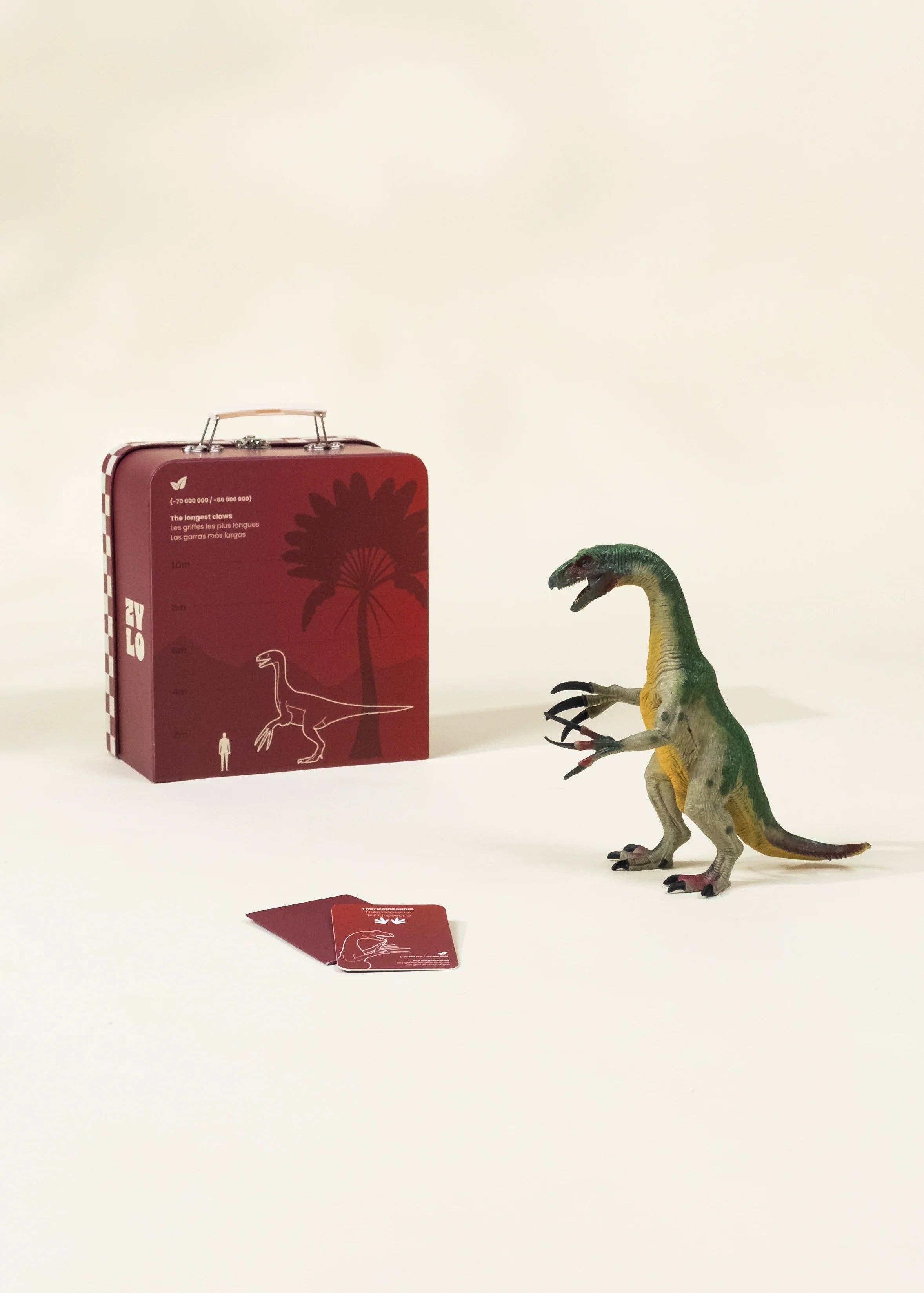 Therizinosaurus Dinosaur in a Collectible Box