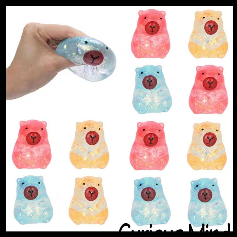 Single Capybara Cute Sugar Ball - Thick Glue/Gel Syrup Molasses