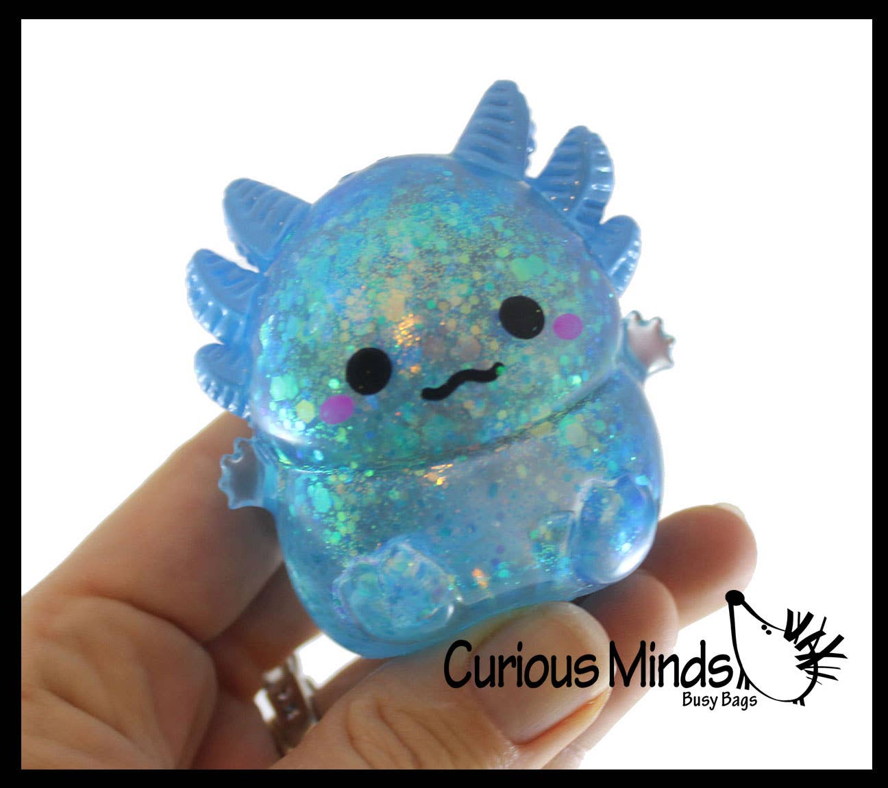 Single Axolotl Sugar Ball - Syrup Molasses Thick Glue/Gel Stress