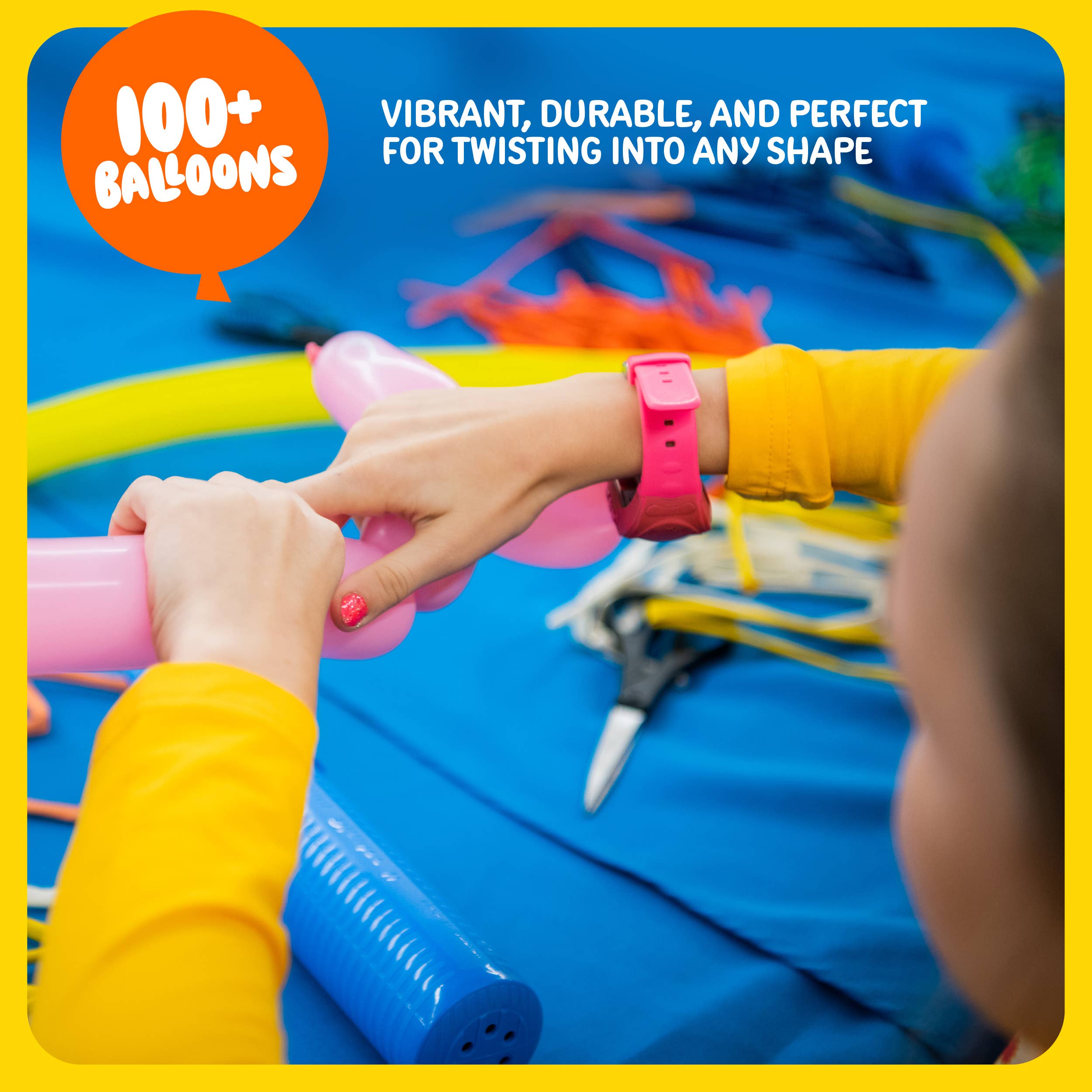 Balloon Animal Twisting Kit for Kids (with pump)